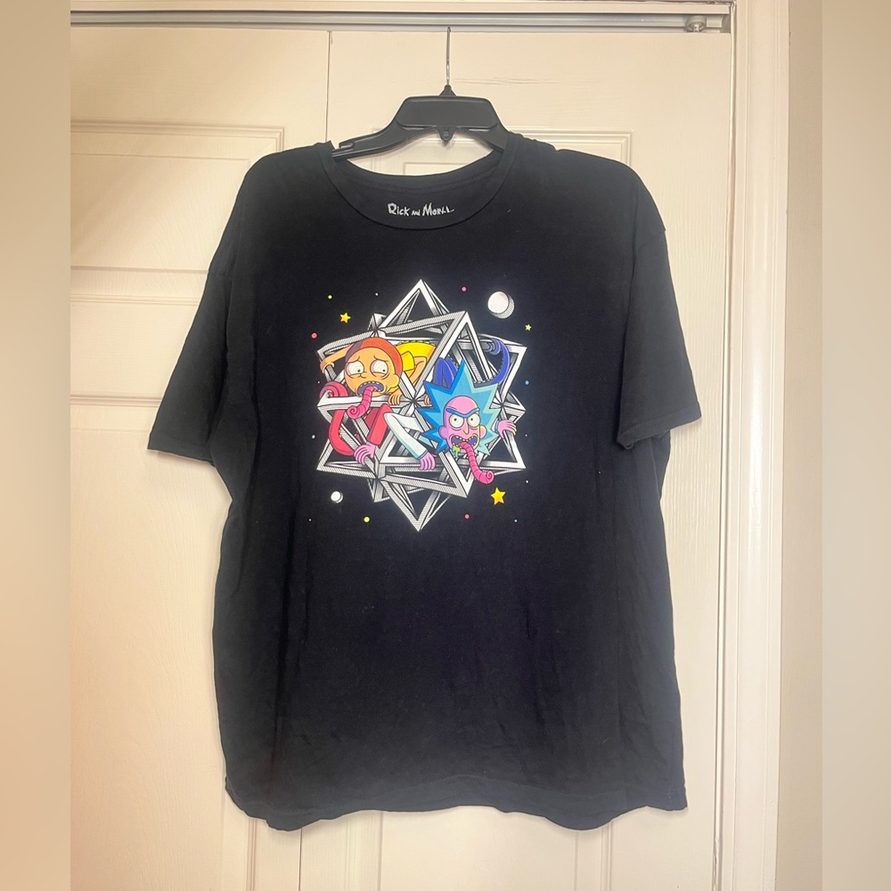 Rick & Morty Hot Topic Black Short Sleeve Tshirt